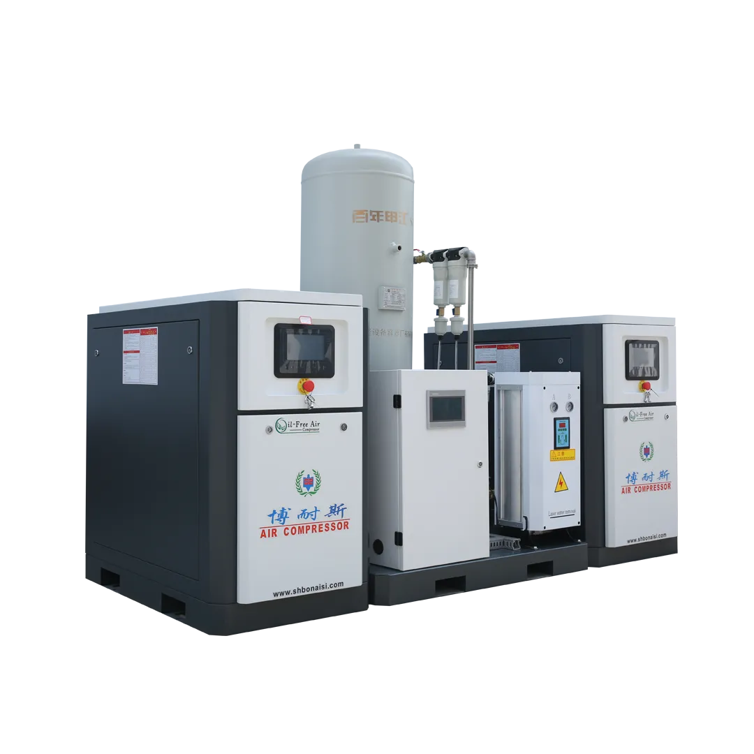 撬装组合式无油涡旋空气压缩机机组
